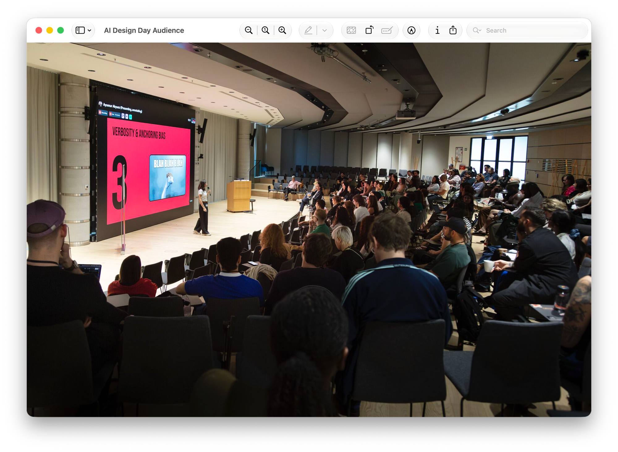 AI Design Day — audience at the event